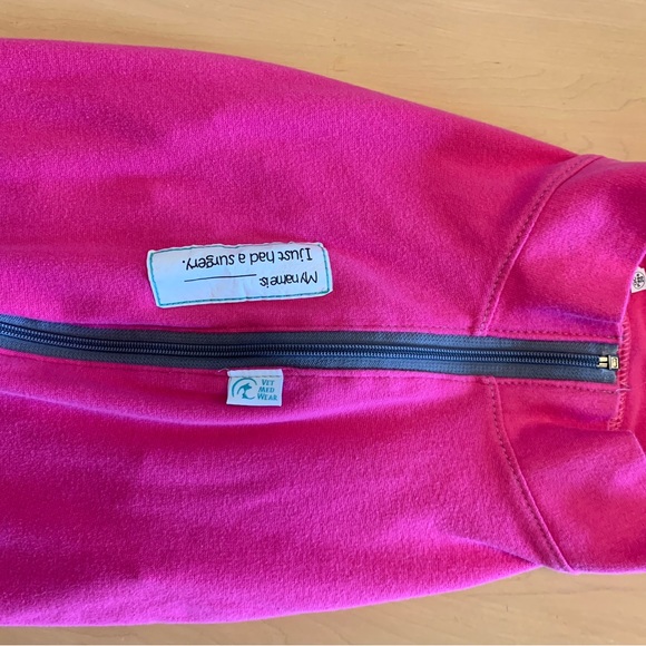 Vet Med Pet suit - size XL - pink - Picture 9 of 11